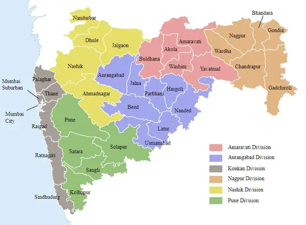 Maharashtratil Jilhe